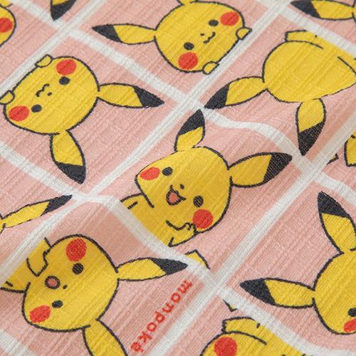 Pokemon（ポケモン） 爆買 モンポケ ピカチュウこんにちは柄甚平コンビ
