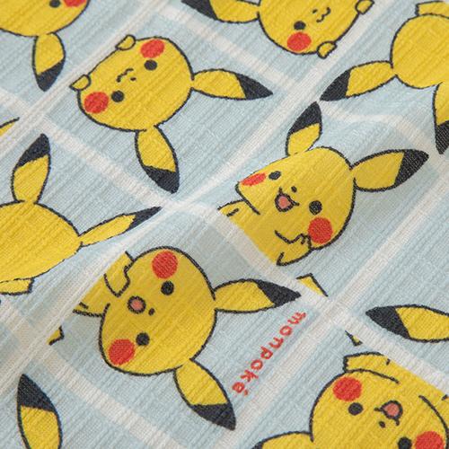 Pokemon（ポケモン） モンポケ ピカチュウこんにちは柄甚平コンビ