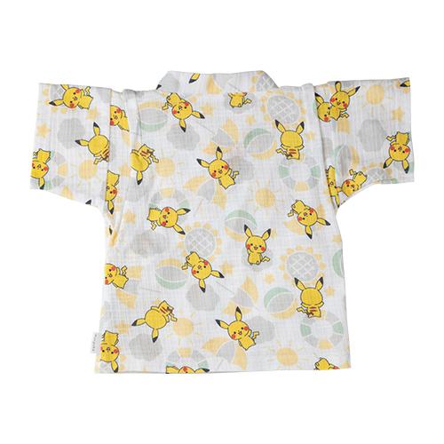 Pokemon（ポケモン） モンポケ ピカチュウ柄甚平スーツ 赤ちゃん