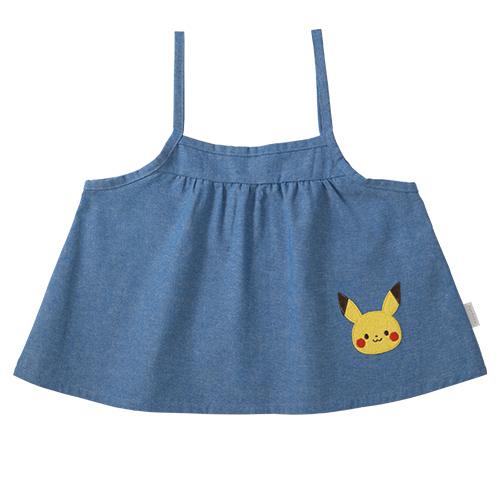 Pokemon（ポケモン） モンポケ キャミワンピ付き半袖ロンパース
