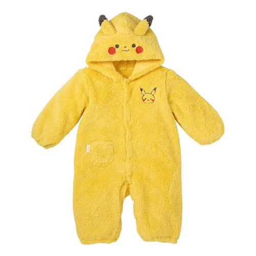 Pokemon（ポケモン） モンポケ ピカチュウ なりきり ロンパース ボア