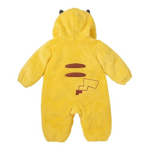 Pokemon（ポケモン） モンポケ ピカチュウ なりきり ロンパース ボア