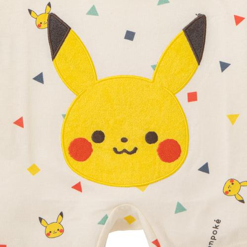 Pokemon（ポケモン） 【メール便可】モンポケ 綿100％ ロンパース