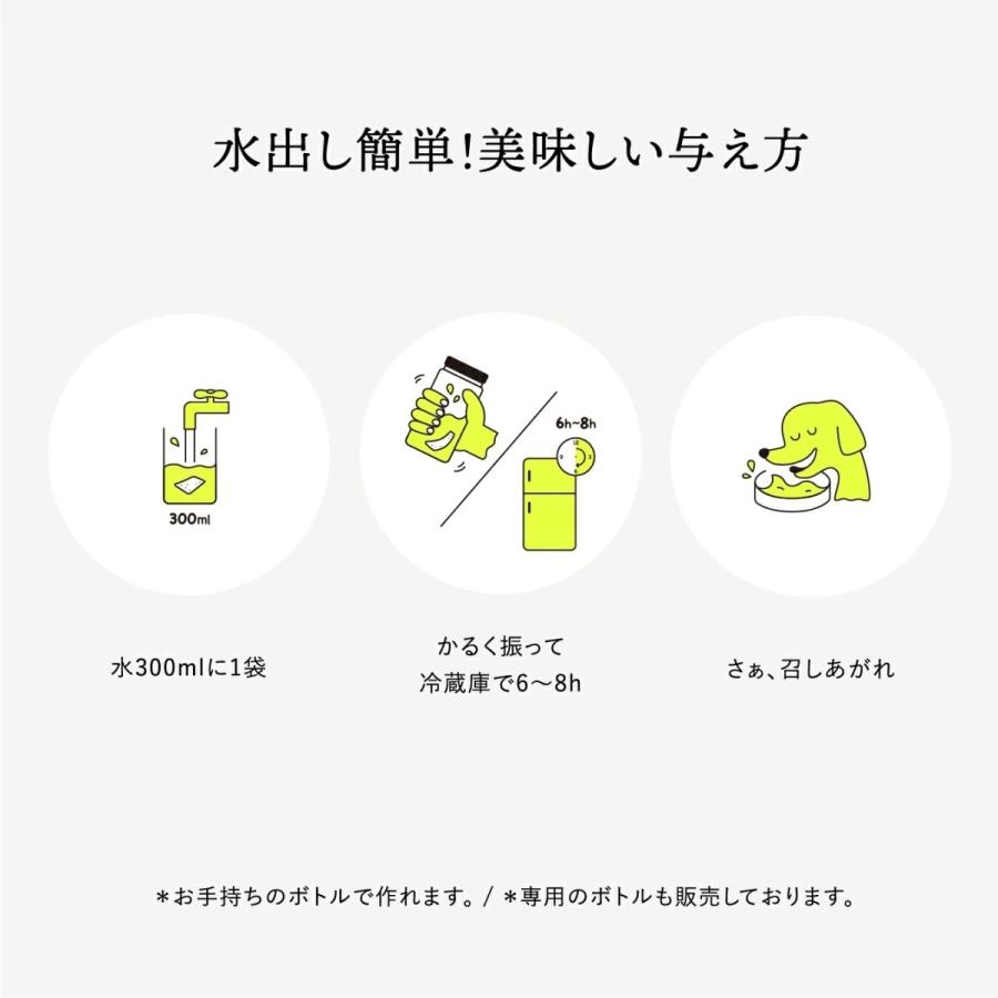 犬ノ薬膳　犬　薬膳　水出し薬膳ドリンク-よもぎ（ぽっちゃり）［5包］ |  | 05