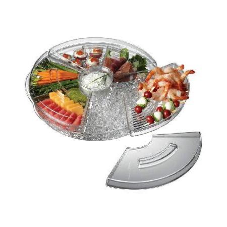 人気商品の 蓋つきの氷の上でProdyneアクリルトレイ前菜はキープ AB5L - その他キッチン、日用品、文具