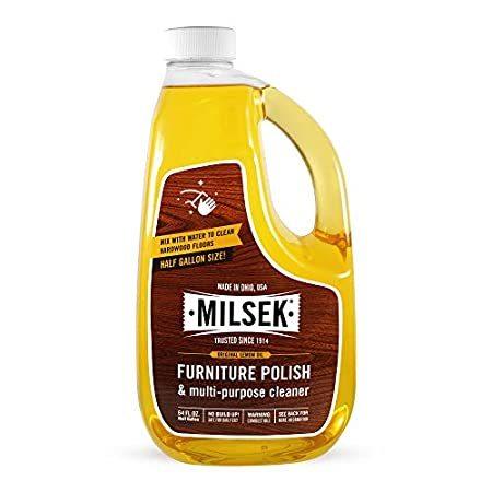 新作 Milsek Furniture Polish with Real Lemon Oil by Milsek [並行輸入品] その他キッチン、日用品、文具