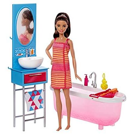総合福袋 (バービー) Barbie バスルーム&バービー人形セット その他おもちゃ