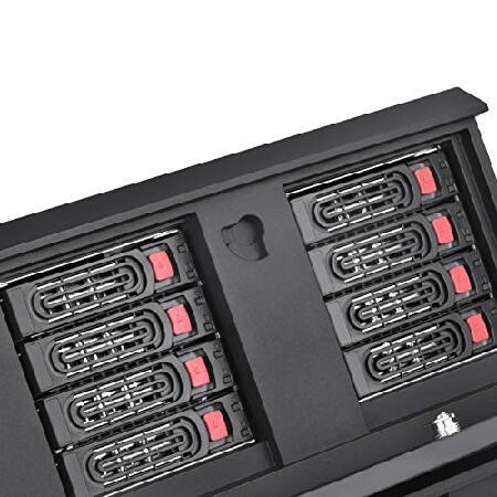 【まとめ売り】 SilverStone PCケース ホットスワップベイ12基対応 SST-CS381B 【RIZ3076703159】(108928円)