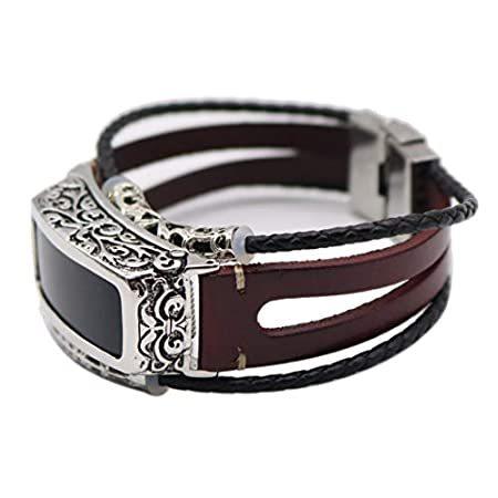 Fitbit Inspireストラップ レディース 店のfitbit メンズ Fitbit Inspire Inspireストラップ レディース メンズ Fitbit B07wjngk54 天王洲ecマーケット Hrレザーバンド 携帯電話アクセサリー クラシック交換用時 店 メタルケースカバー付き