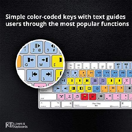KB Covers Avid Media Composer Keyboard Editing Keyboard Compatible with macOS ＆ Windows Wired ＆ Wireless