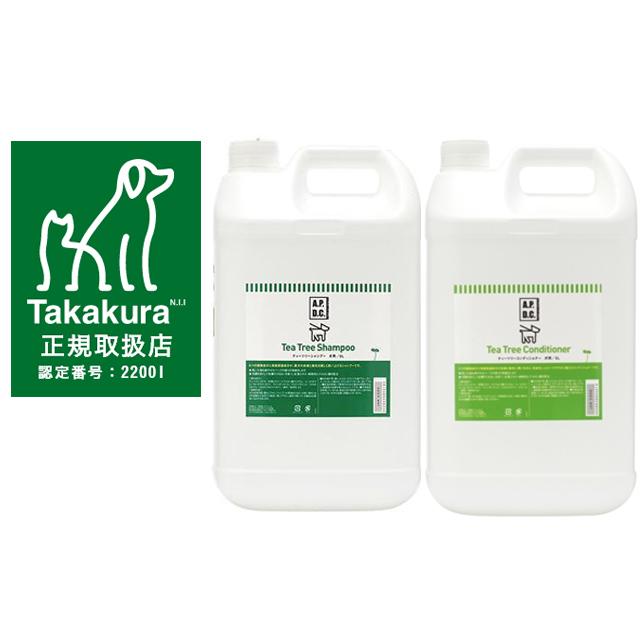 A.P.D.C. APDC ティーツリーシャンプー&コンディショナーセット 5L