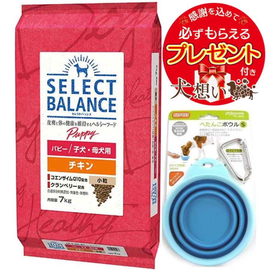 SELECT BALANCE セレクトバランス パピー チキン 小粒 子犬・母犬用