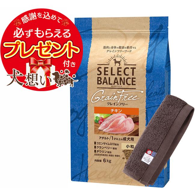 セレクトバランス　グレインフリー　アダルト　チキン　6kg SELECT BALANCE セレクトバランス グレインフリー アダルトチキン 小粒