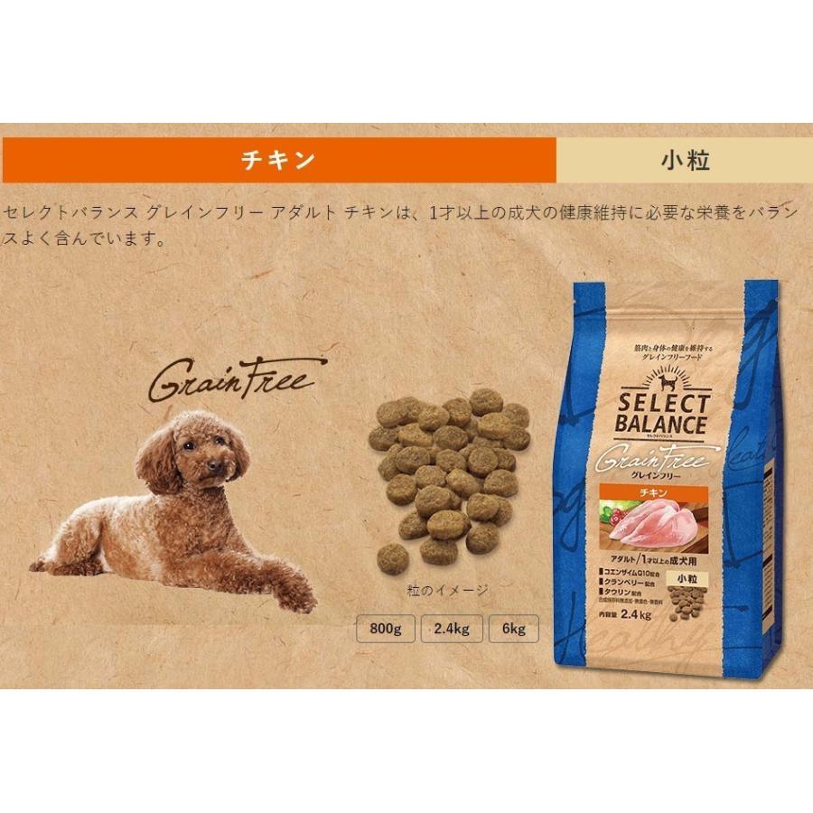 セレクトバランス　グレインフリー　アダルトチキン　小粒　6kg SELECT BALANCE セレクトバランス グレインフリー アダルト