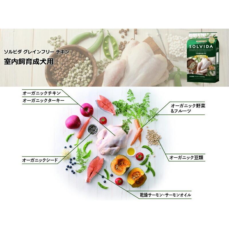 ソルビダ グレインフリー チキン 成犬用 5.8kg【犬想いオリジナル今治ハンドタオルセット】【タオルカラー ホワイト】【正規品】_2