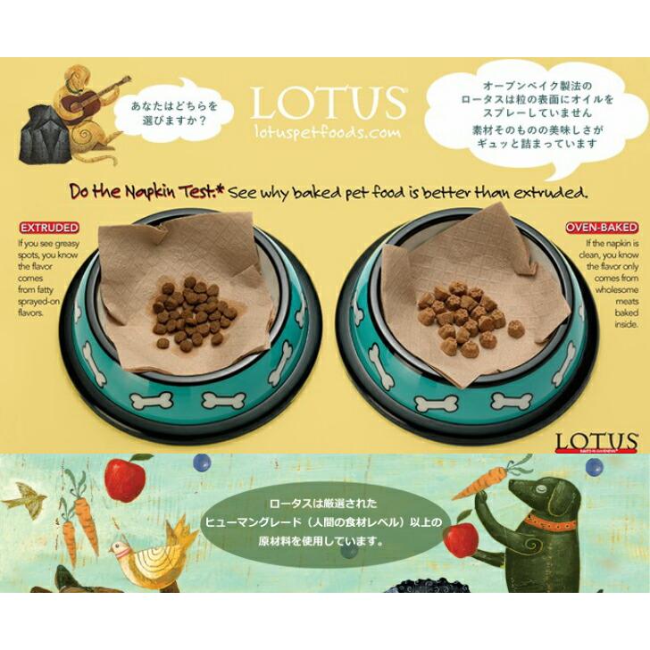 LOTUS ロータス グレインフリー フィッシュレシピ 小粒 2.27kg 【犬想いオリジナルセット】【デオクリーン付】｜inuomoi｜04