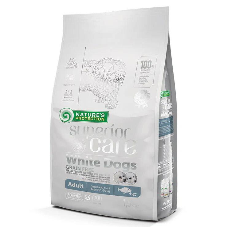 【当日発送】ネイチャーズプロテクション　ホワイトドッグフィッシュアダルト17kg NATURE'S PROTECTION（ネイチャーズプロテクション） ホワイトドッグ