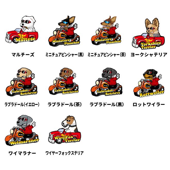 名前入れ グッズ ペットボトルホルダー ちょい悪 デザイン 犬屋