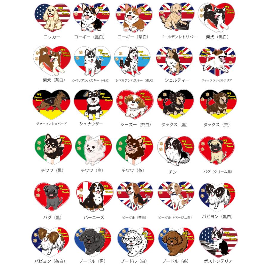 名前入れ グッズ ペットボトルホルダー I love デザイン 犬屋