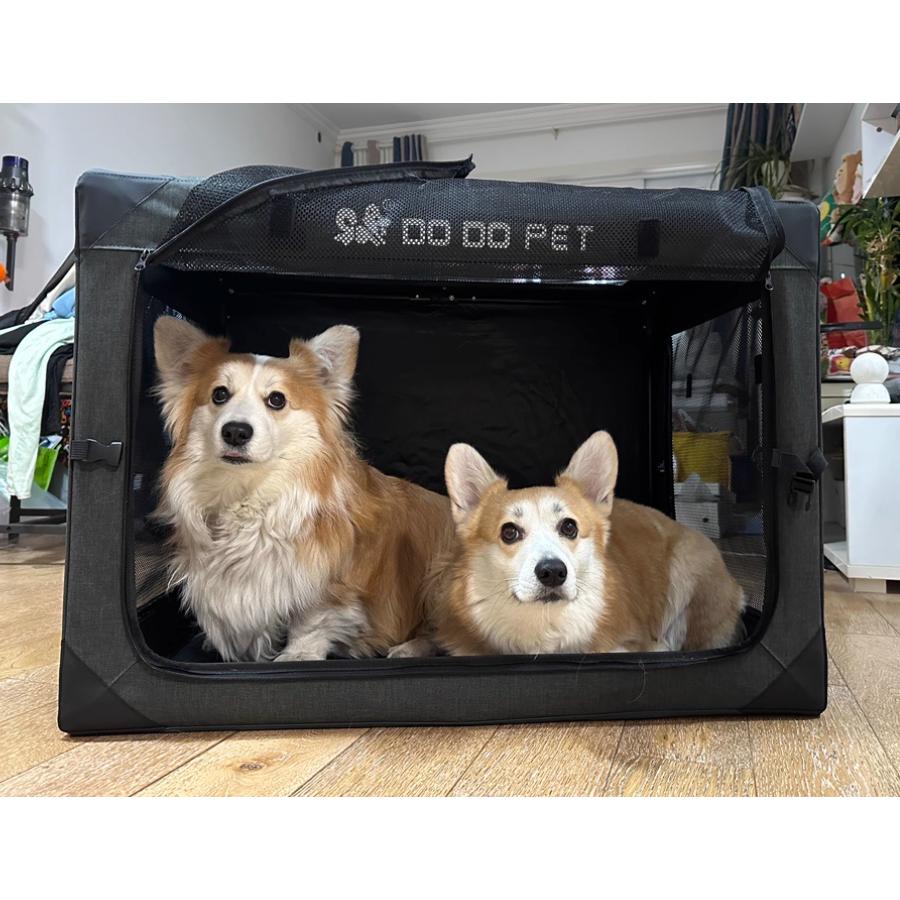 折りたたみ ソフトクレート 小型犬 中型犬 大型犬 お出かけ ドライブ