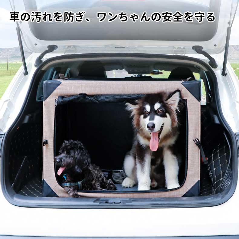 中型犬用　折りたたみクレート・ゲージ 楽天市場】Petsfit ソフトクレート 犬 ケージ 折りたたみ クレート
