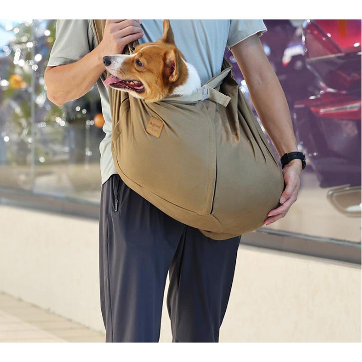 Doglemi 中型犬 15kg 対応 ペット スリング ショルダー バッグ
