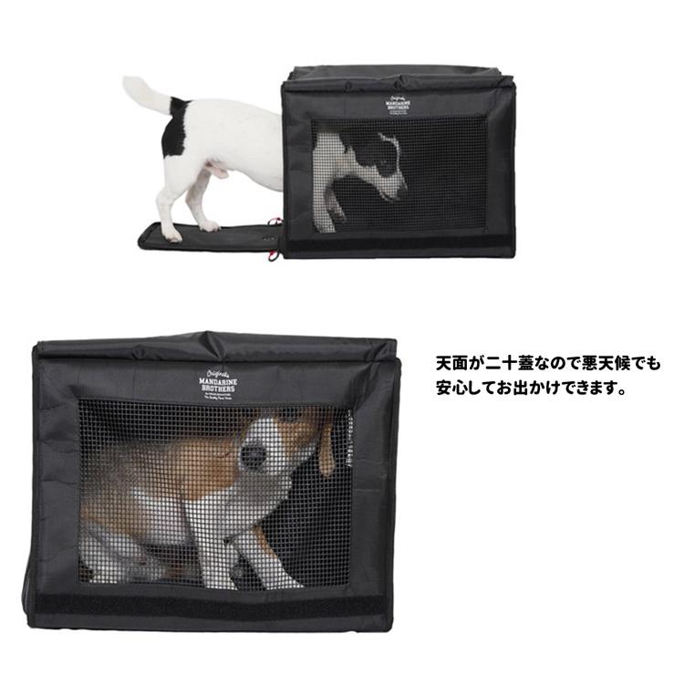 MANDARINE BROTHERS 犬 猫 キャリーバックパック　Lサイズ MANDARINE BROTHERS 犬・猫 WIDEタイプ Lサイズ BRIXTON CARRY