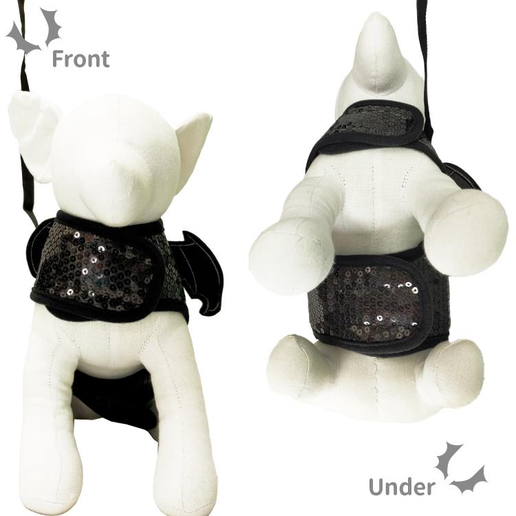 売り切り （デビル の羽根つき スパンコール リード ハーネス セット  