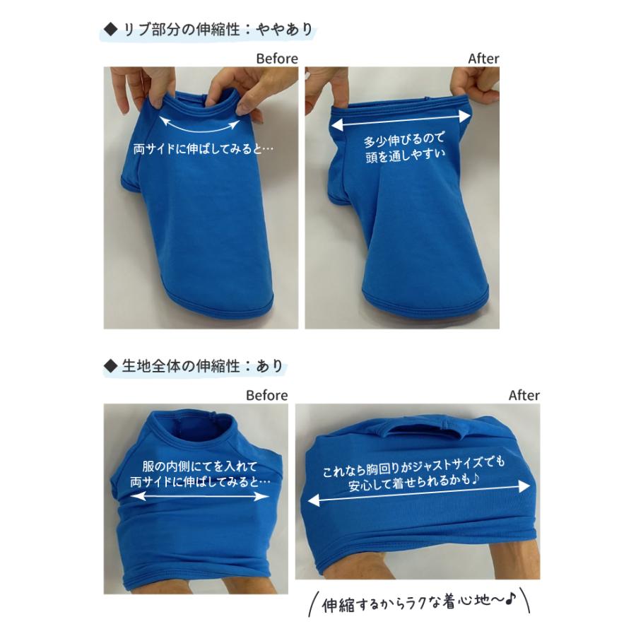 柴犬 デザイン 名入れ 犬服 のびのび ストレッチ Tシャツ ちびわん