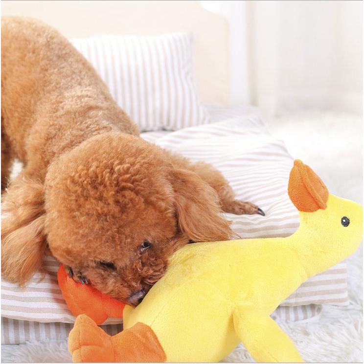 大型 犬 黄色い アヒル ぬいぐるみ 音 鳴る おもちゃ あひる 鳥 鴨 中型犬 大型犬用 Hoopet 犬屋 Idt C06 犬屋 Yahoo 店 通販 Yahoo ショッピング