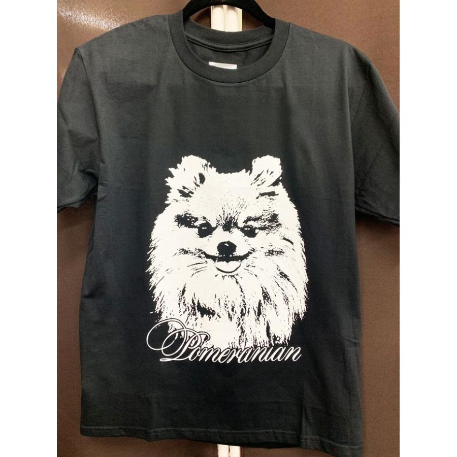 Tシャツ 半袖 ポメラニアン メンズ・レディース デザイン イラスト 犬 （ S~L ） オーナー （ kingdogs ） 犬屋｜inuya
