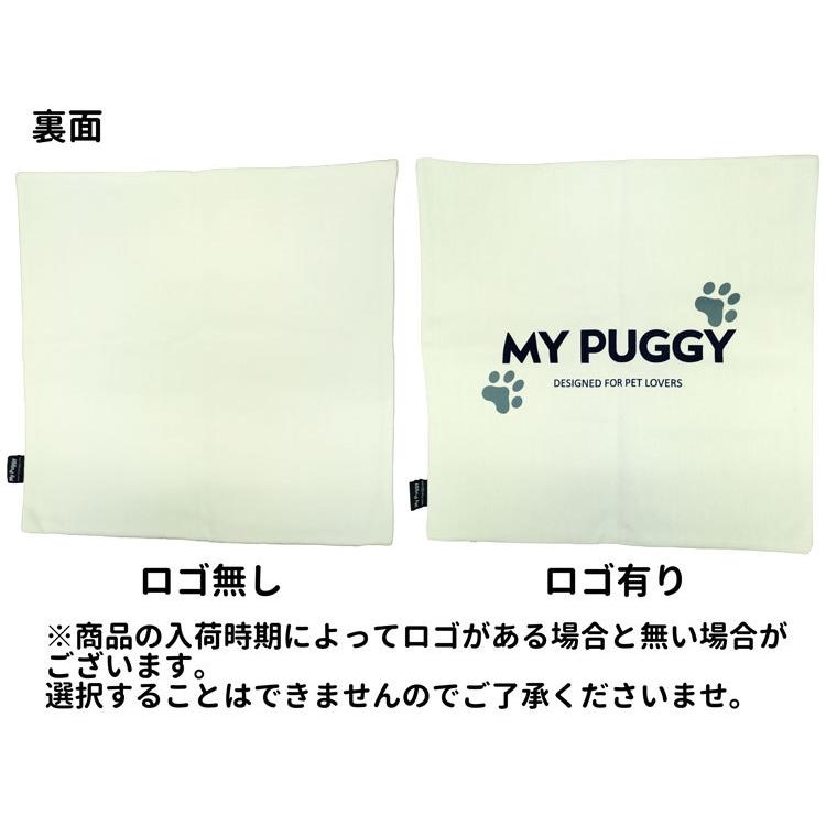 クッション カバー のみ 45×45cm シベリアンハスキー （ A ） 背景：白