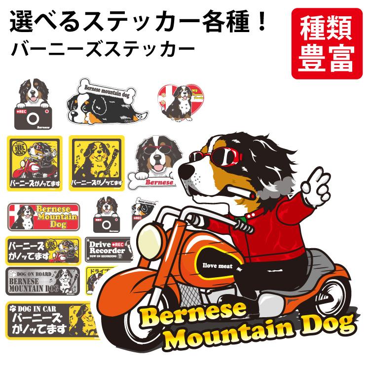 選べる ドッグ ステッカー バーニーズマウンテンドッグ 各種