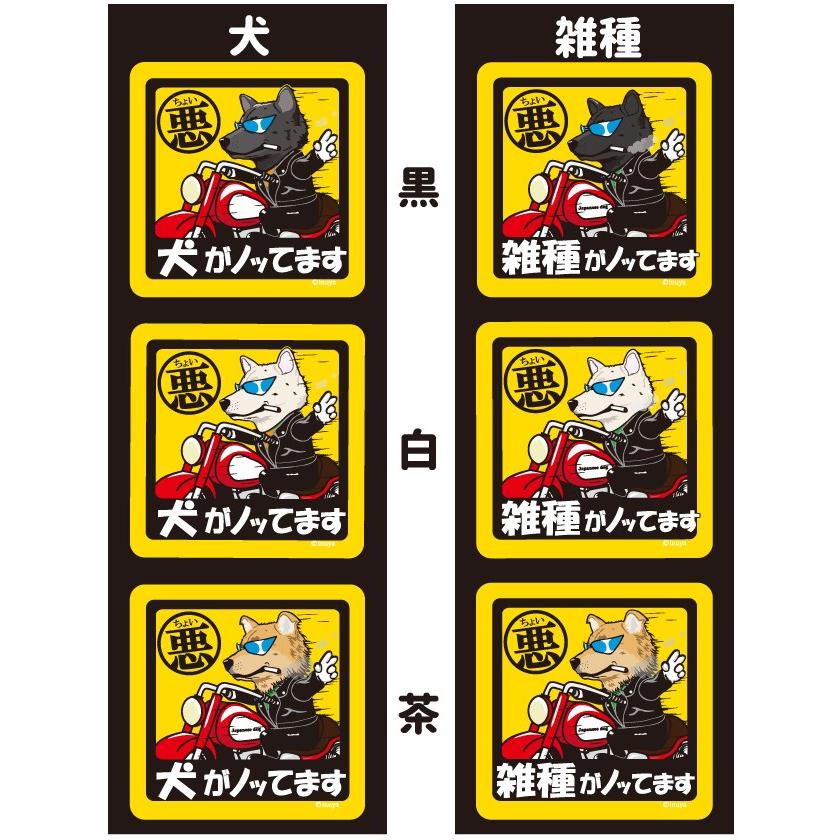 犬 ステッカー シール 犬 雑種 ミックス 犬 ちょい悪 正方形セット 犬屋 いぬや St0129 犬屋 Yahoo 店 通販 Yahoo ショッピング