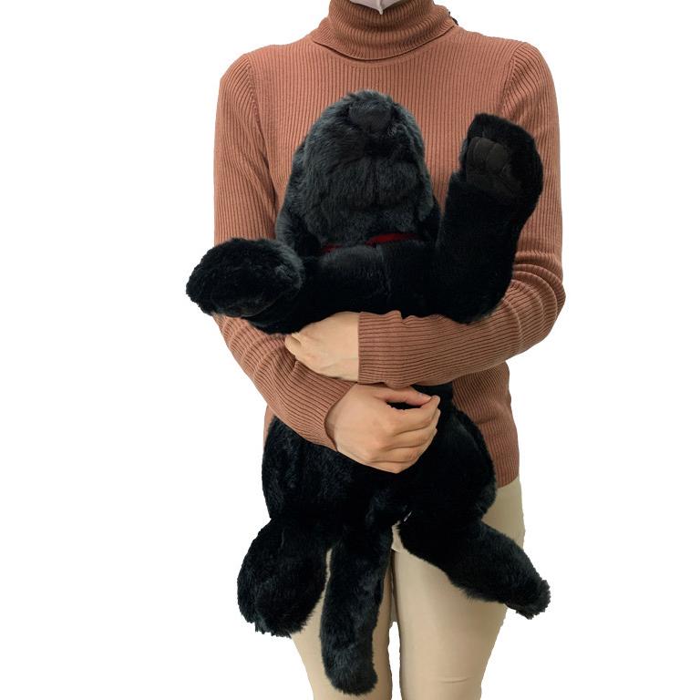 【美品】ラブラドール ぬいぐるみ Amazon.co.jp: GUNDチョコレートラブラドール犬ぬいぐるみ