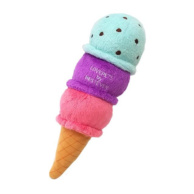 ベストエバー（Bestever） 犬 鳴る おもちゃ ( 3段 アイス ソフト