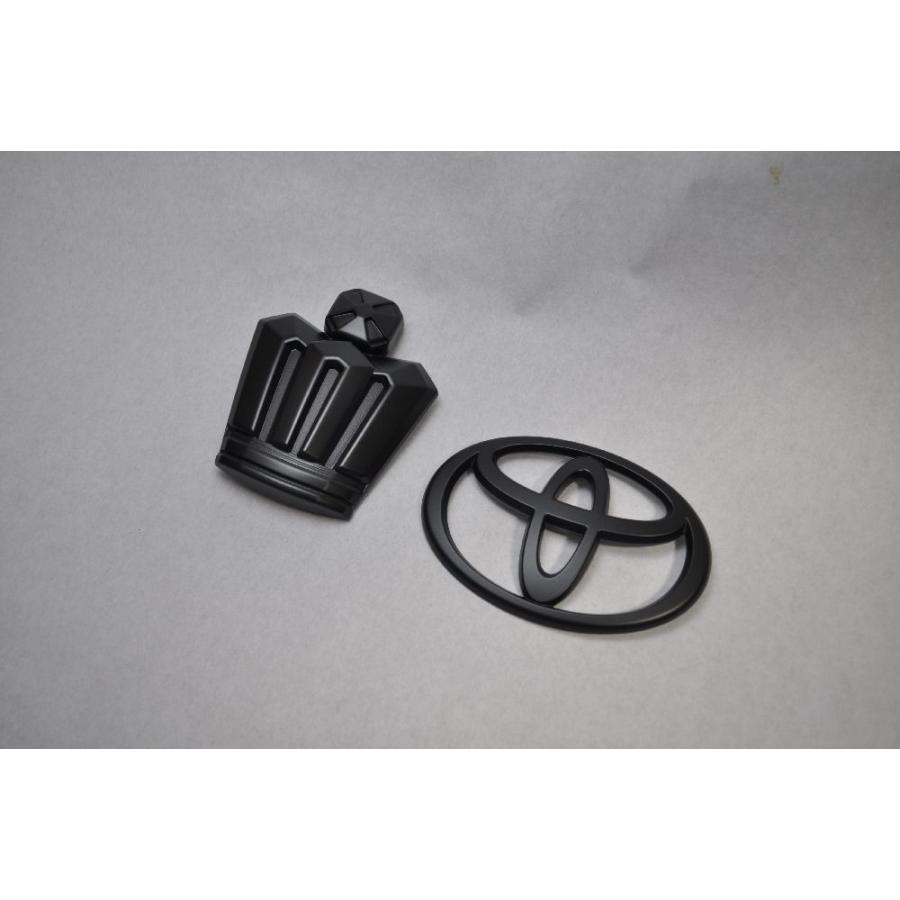 最安値に挑戦 トヨタ マットブラック ピアノブラック エンブレム １８系 クラウン アスリート フロント王冠マーク リアトヨタマークｓｅｔ 純正 人気ショップが最安値挑戦 Www Intime Univ Org