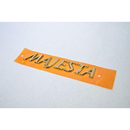 カラー　エンブレム　送料無料　ＵＺＳ１８系　マジェスタ　マジェスタロゴ　ゴールド　カーパーツ　純正　メッキ