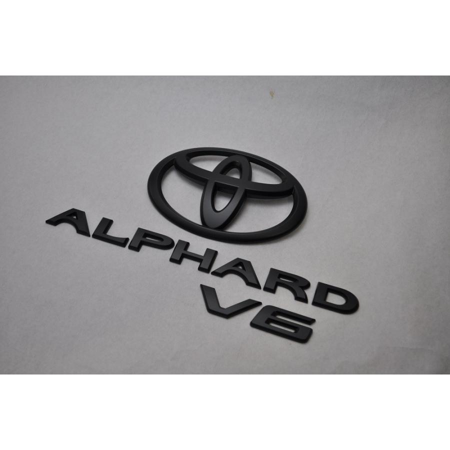 トヨタ マットブラック/ピアノブラック エンブレム 送料無料 ２０系