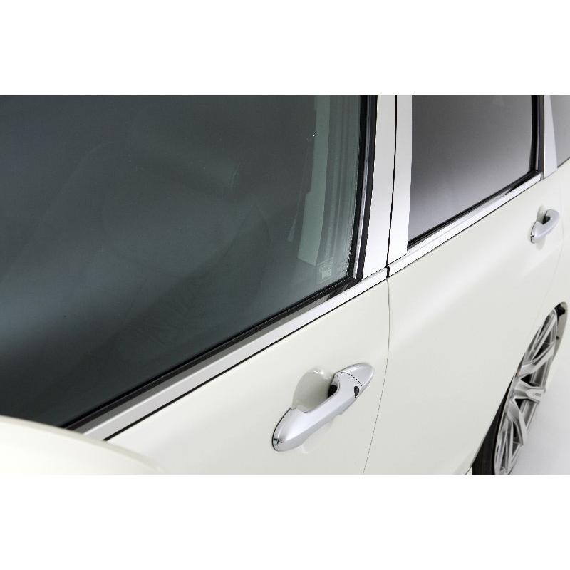 C25 セレナ ステンレス ドアモール 送料無料 鏡面HYPER カー