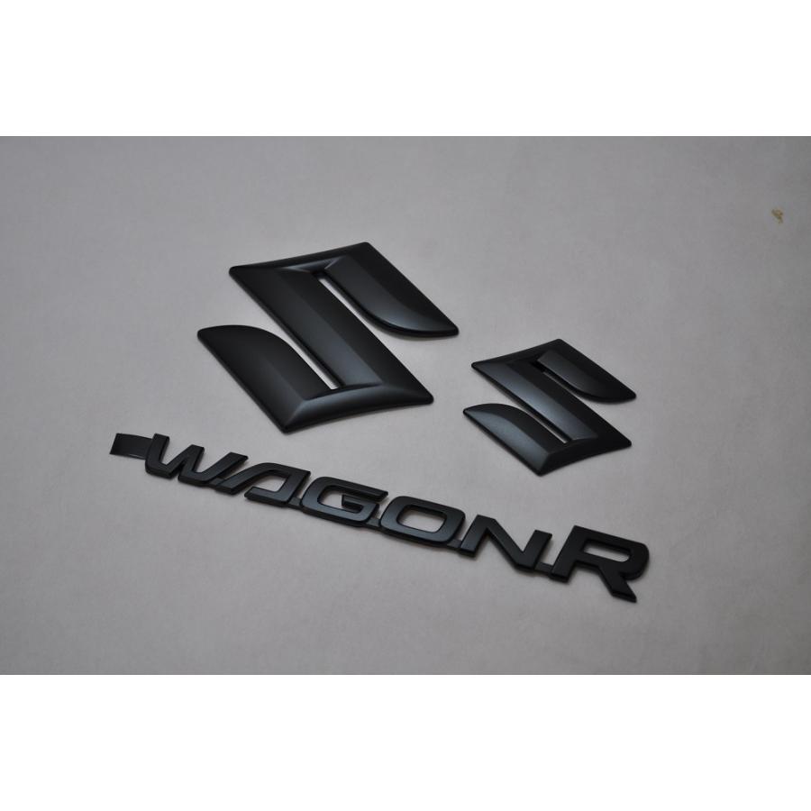 スズキ マットブラック ピアノブラック エンブレム 送料無料 ｍｈ３４系 ワゴンｒ ３点ｓｅｔ カーパーツ 純正 メッキ 24 11 Mbk1 Inventer 通販 Yahoo ショッピング