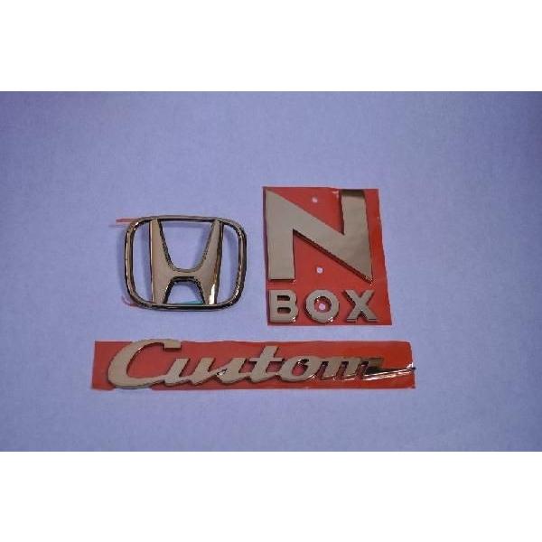【新品未使用（念の為ジャンク）】Honda nboxカスタムjf1エンブレム 新品未使用（念の為ジャンク）】Honda nboxカスタムjf1