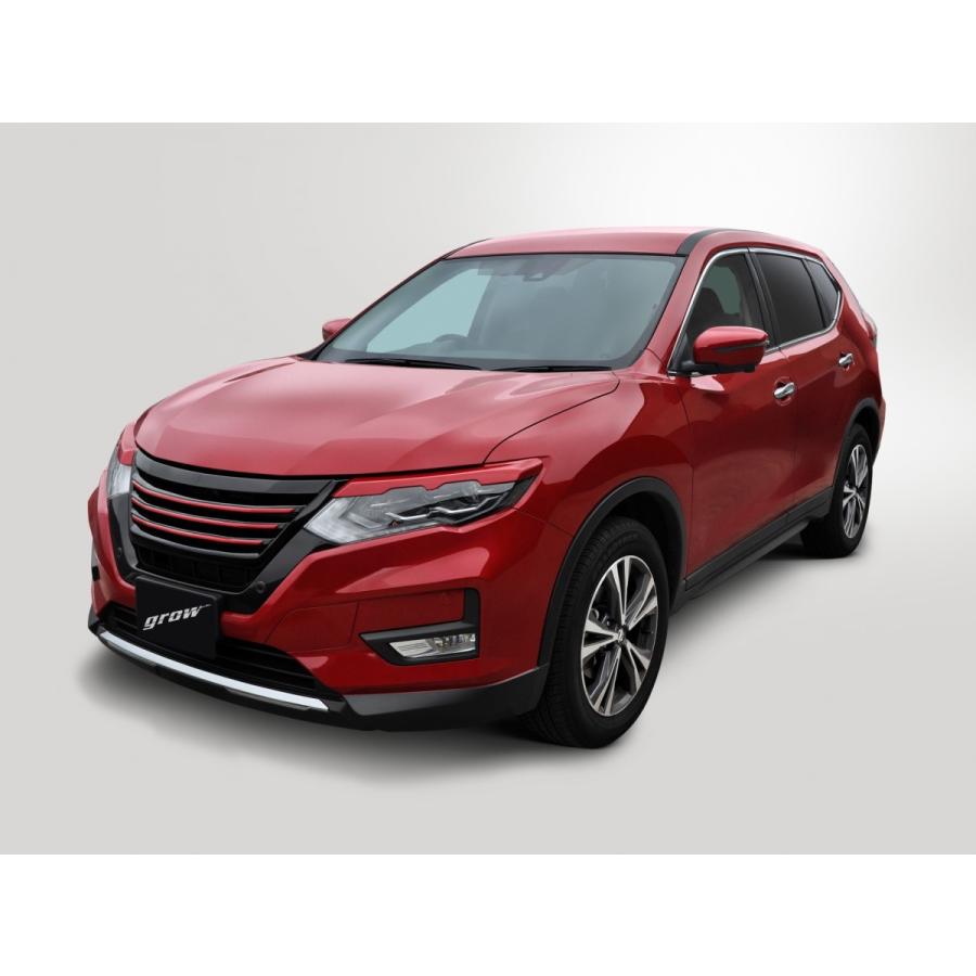 レビューで送料無料 日産 ｇｒｏｗ ｔ３２ ｎｔ３２ ｈｔ３２ ｈｎｔ３２ エクストレイル 後期 アイライン エアロ 単色塗装 カーパーツ 驚きの安さ Www Thedailyspud Com