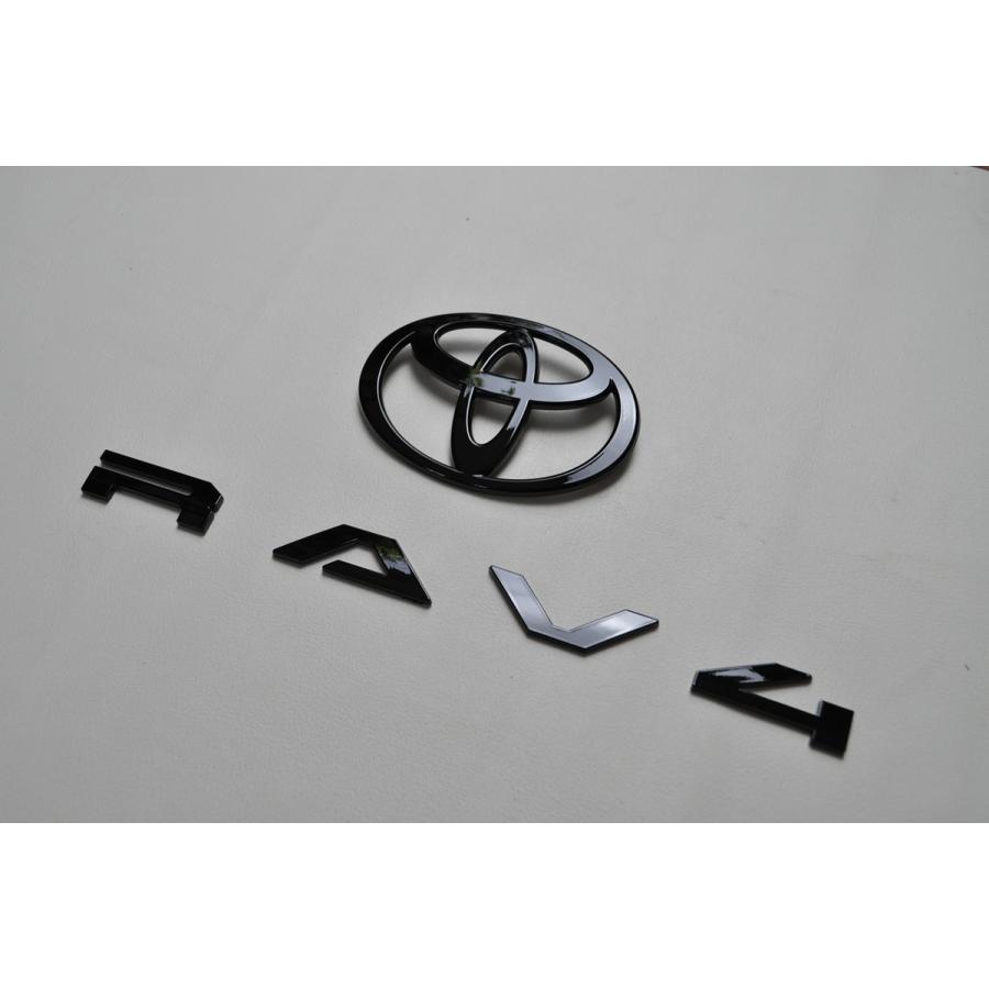 AXAN64 RAV4 Adventure ピアノブラック　フロント単品 AXAN64 RAV4 マットブラックorピアノブラックorカラー エンブレム2点