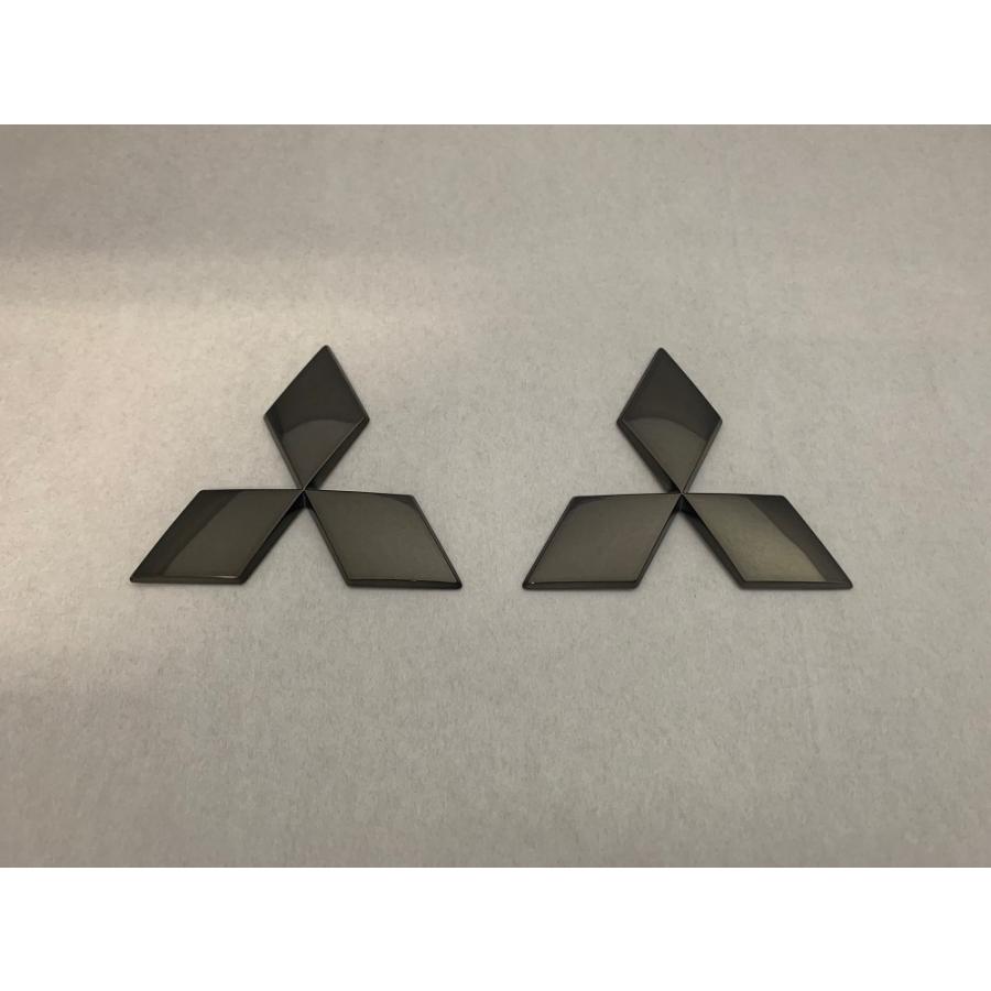 【新品未開封！】CV1W デリカD5 レッドメッキエンブレム　リア　3点SET カラー エンブレム 送料無料 CV1W デリカD5 レッドメッキ