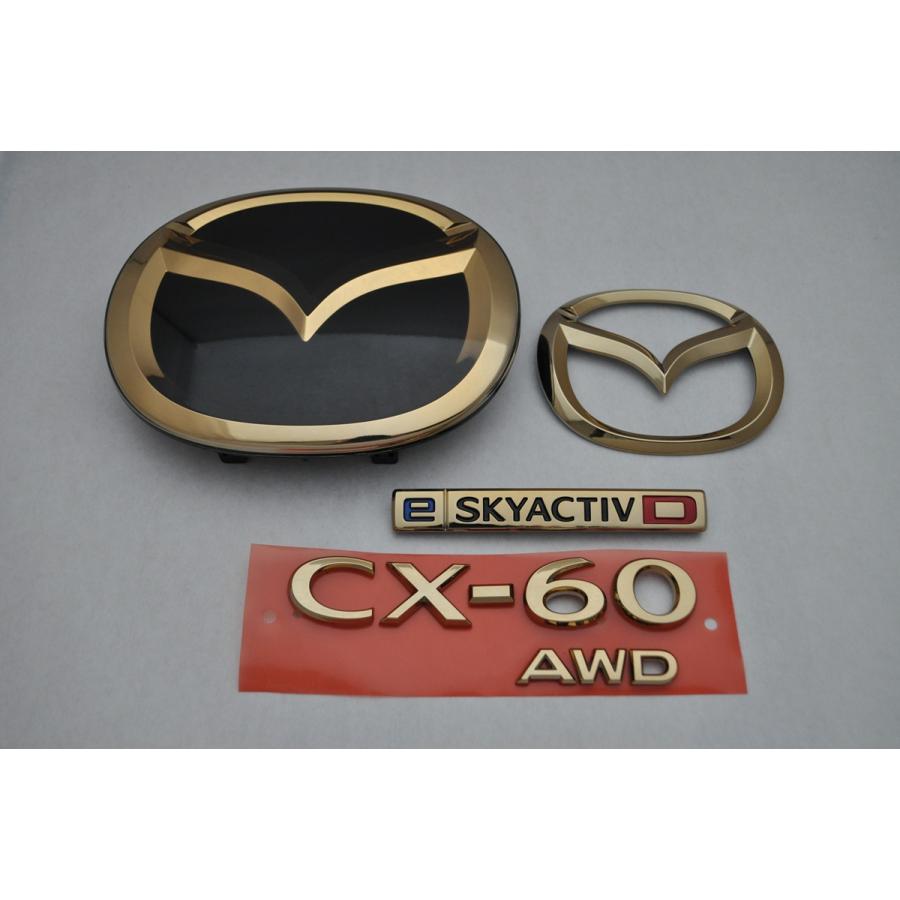 カラー エンブレム 送料無料 KH3R3P/KH5S3P/KH3P/KH5P CX−60 4点