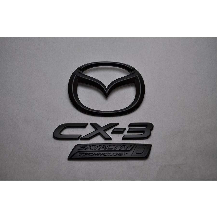 マットブラック/ピアノブラック エンブレム 送料無料 DK5FW