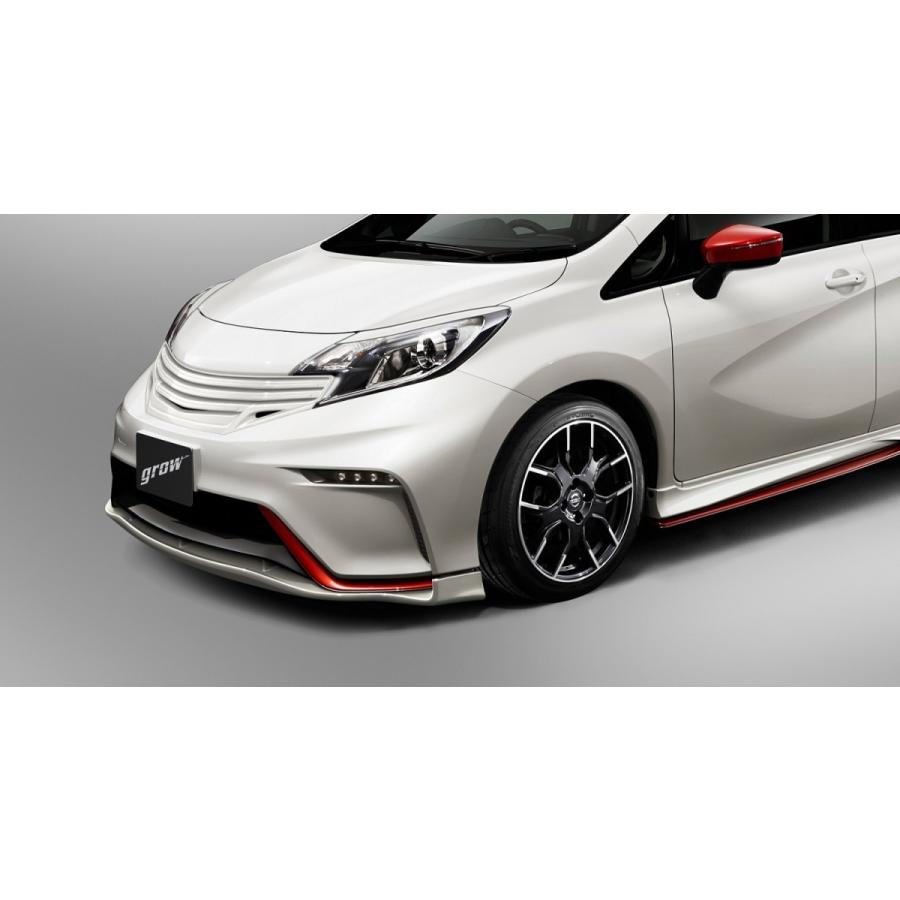 grow E12 ノート NISMO専用 エアロ3点セット 塗 grow E12 ノート NISMO専用 エアロ3点セット 塗
