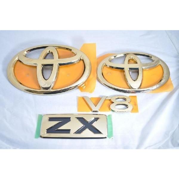 カラー エンブレム 送料無料 UZJ200系 ランドクルーザー 前期