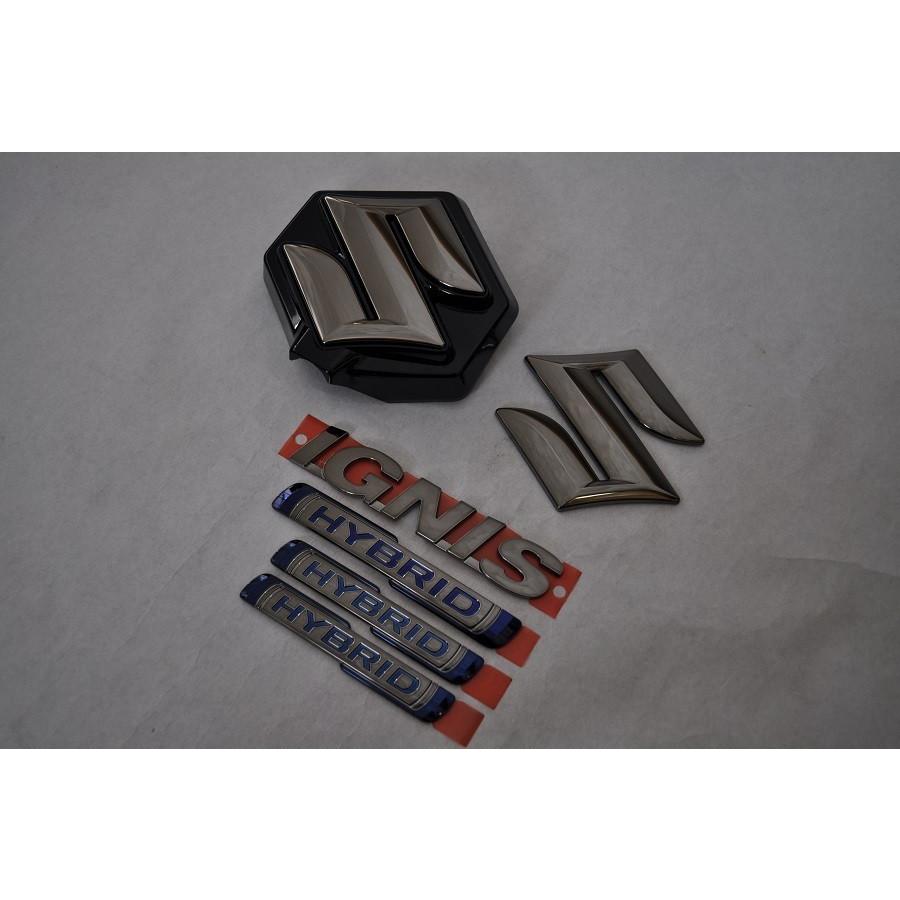 カラー エンブレム 送料無料 FF21S イグニス ブラック 6点 カー